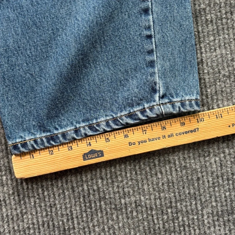 Levi's 550‎ Relaxed Fit Jeans Men's 51x29.5 Blue Medium Wash Tapered Denim